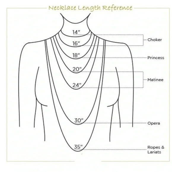 Drop silver necklace - Picture 3 of 5